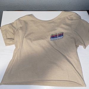 cropped Santa Cruz T-shirt